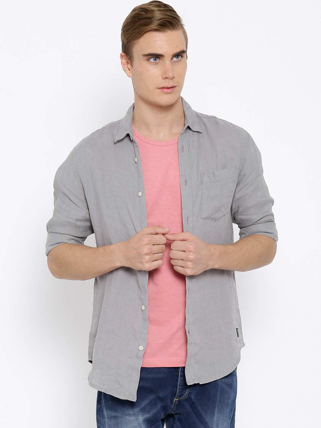 jack and jones linen shirt