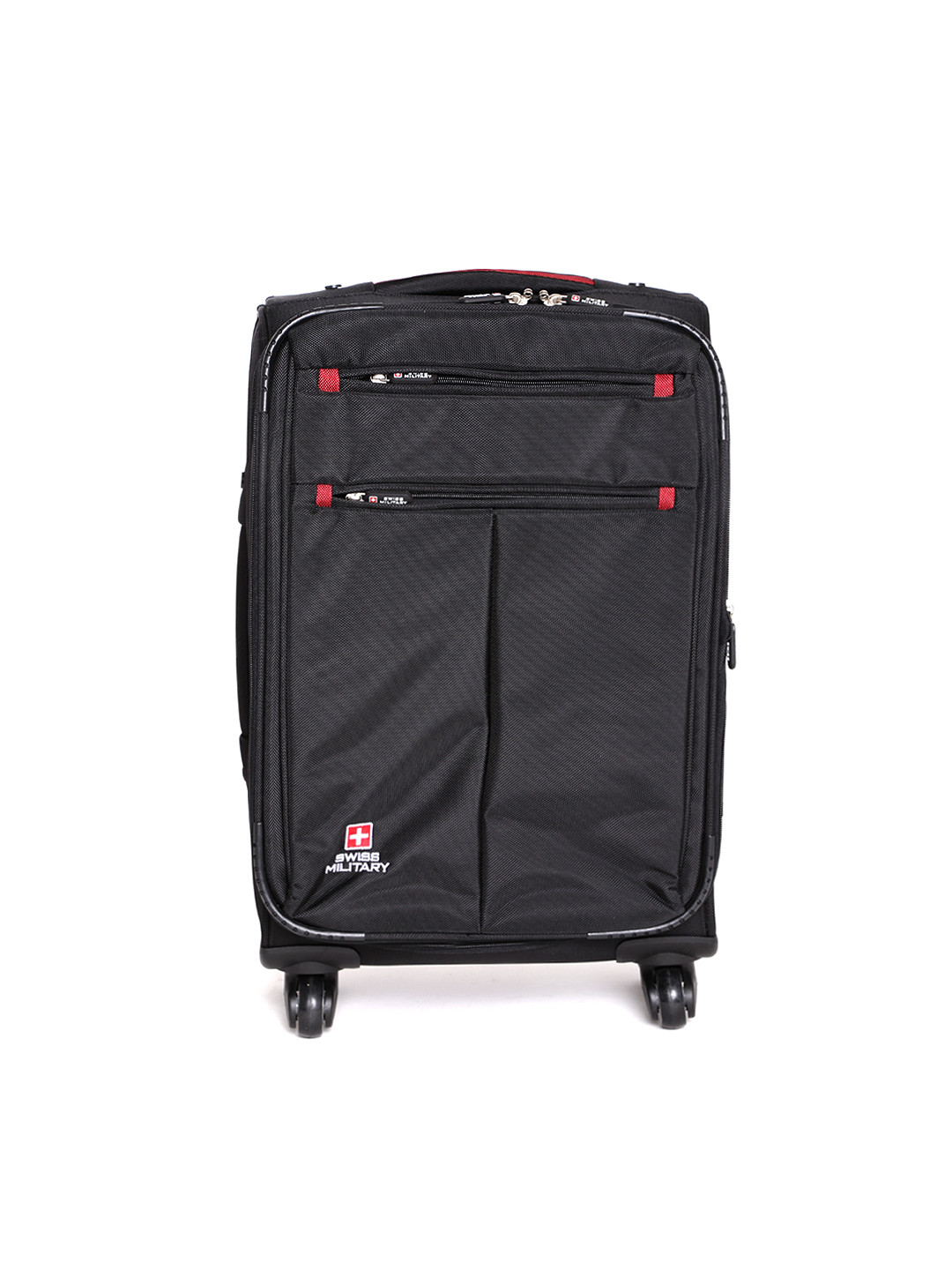 Buy SWISS MILITARY Unisex Black 40L Trolley Bag Trolley Bag for Unisex 1070865 Myntra