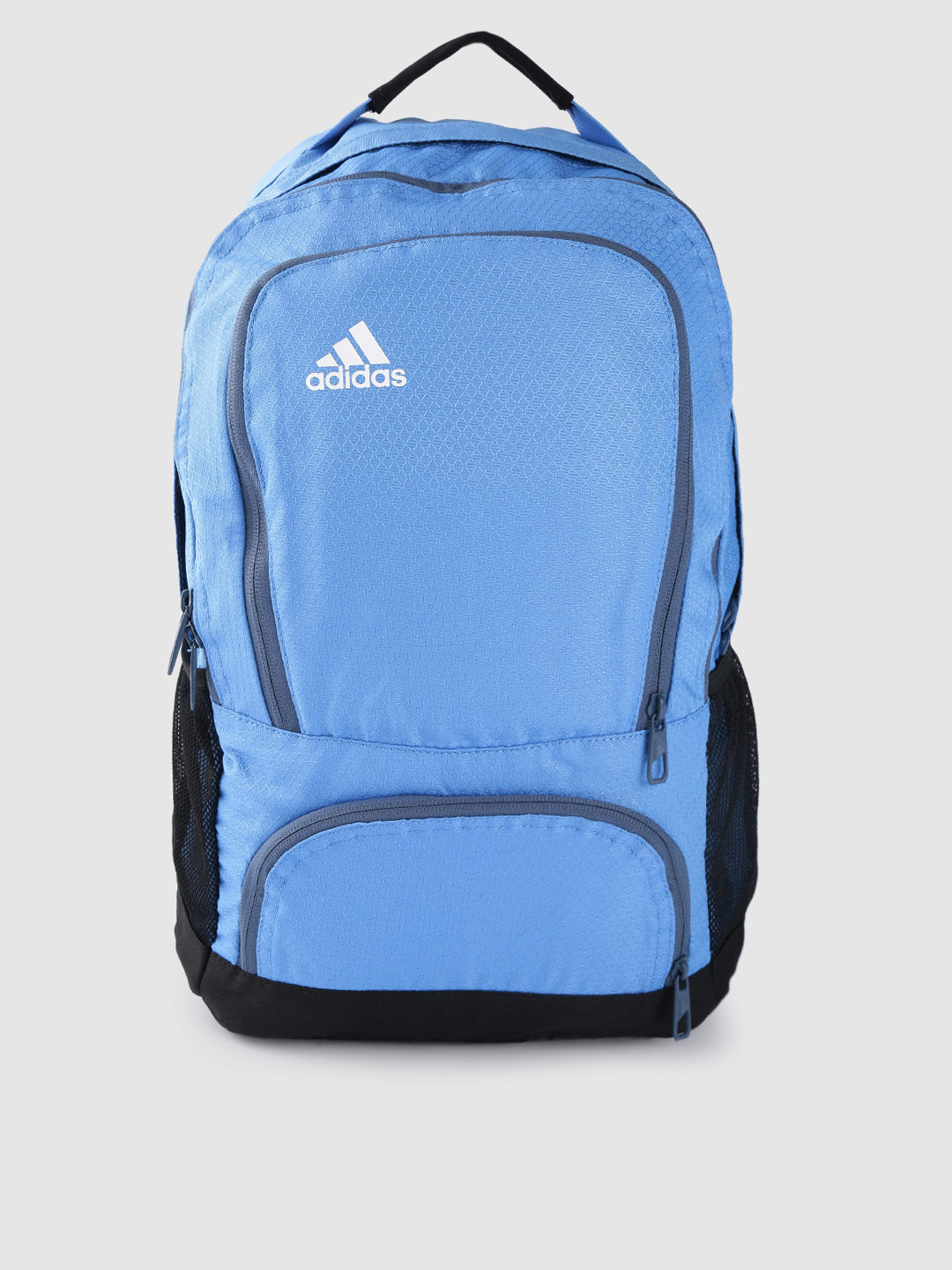 Buy ADIDAS Unisex Blue Textured Laptop Backpack Backpacks for Unisex