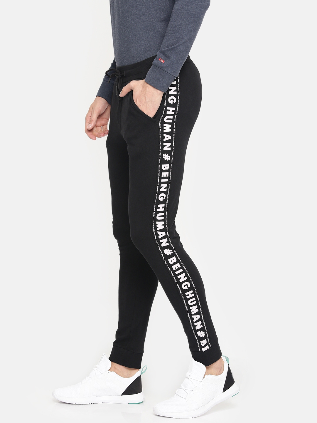 being human track pants price