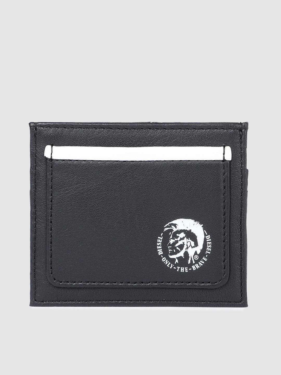 Buy DIESEL Men Black Solid Card Holder Wallets for Men 10719506 Myntra