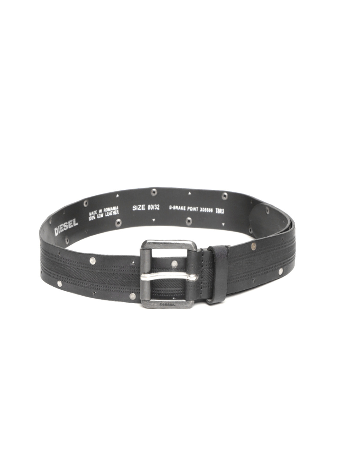 diesel belt leather