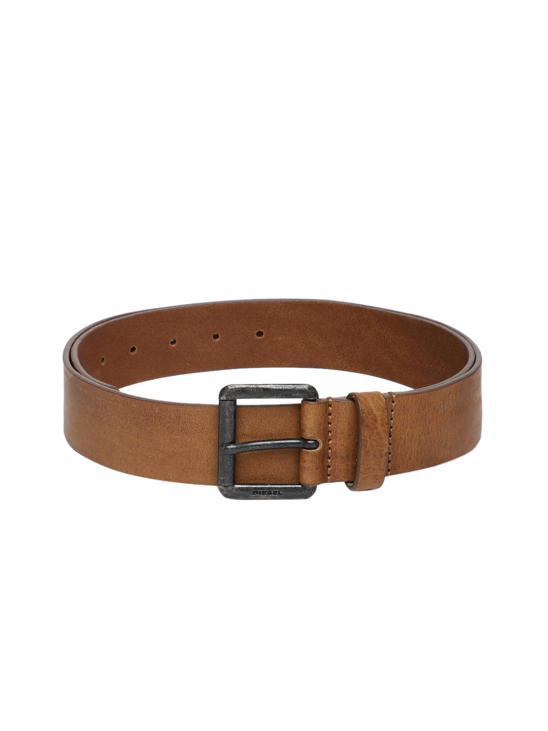 Buy DIESEL Men Brown Solid Belt Belts for Men 10719688 Myntra