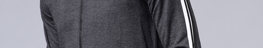 Buy HIGHLANDER Men Charcoal Black Solid Sweatshirt - Sweatshirts for ...
