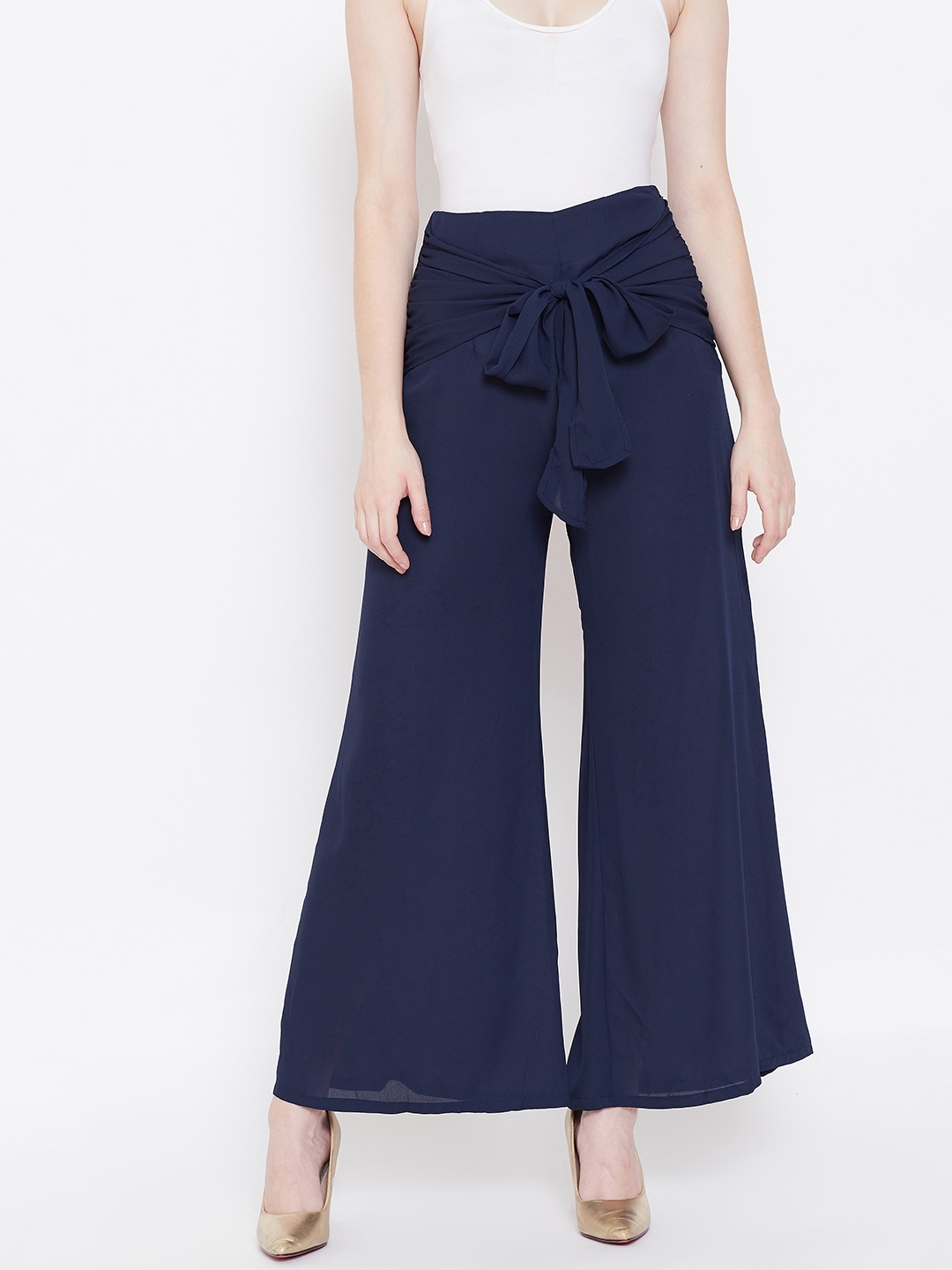 parallel trousers with top