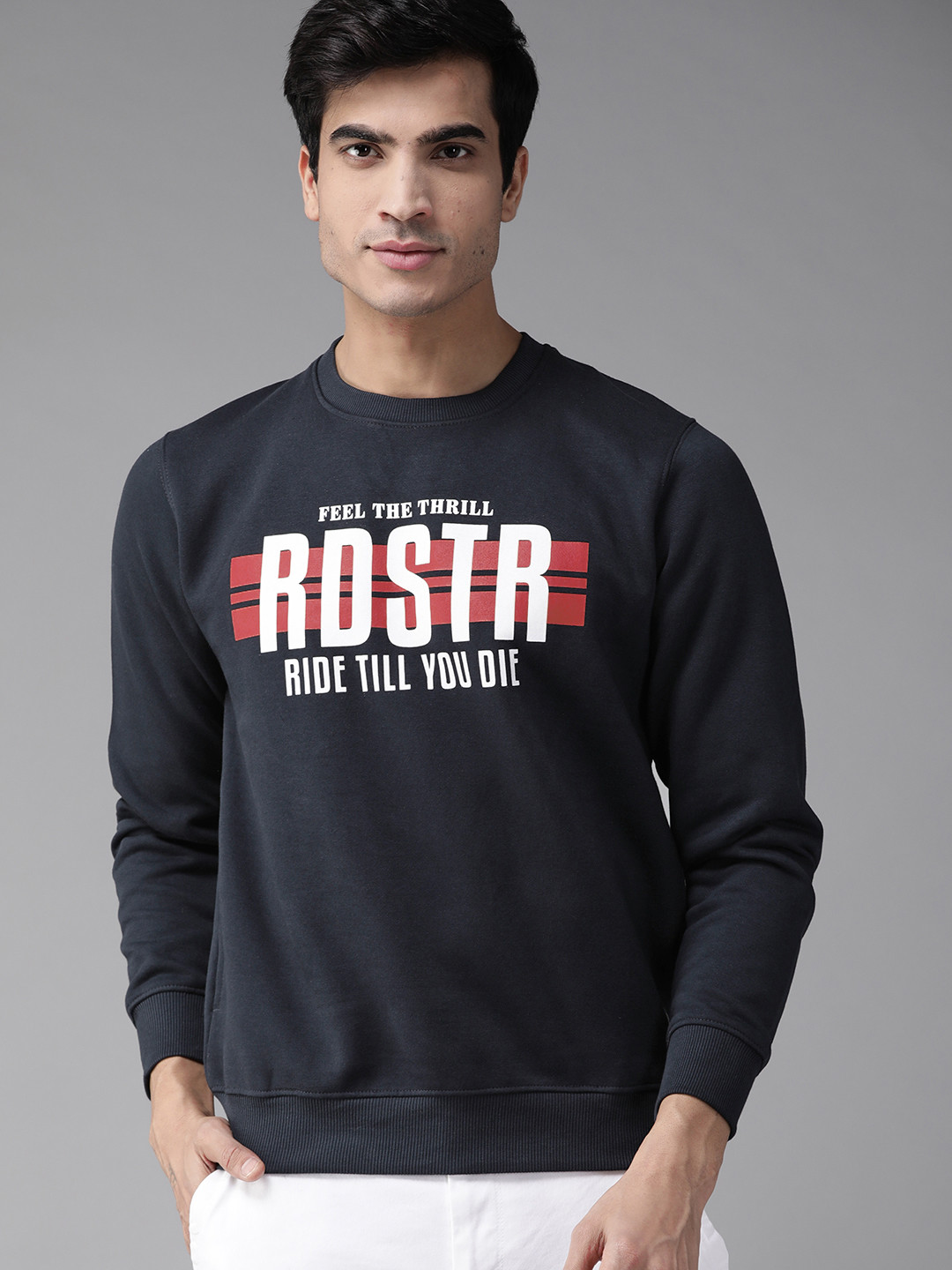 Sweatshirt for men printed clearance