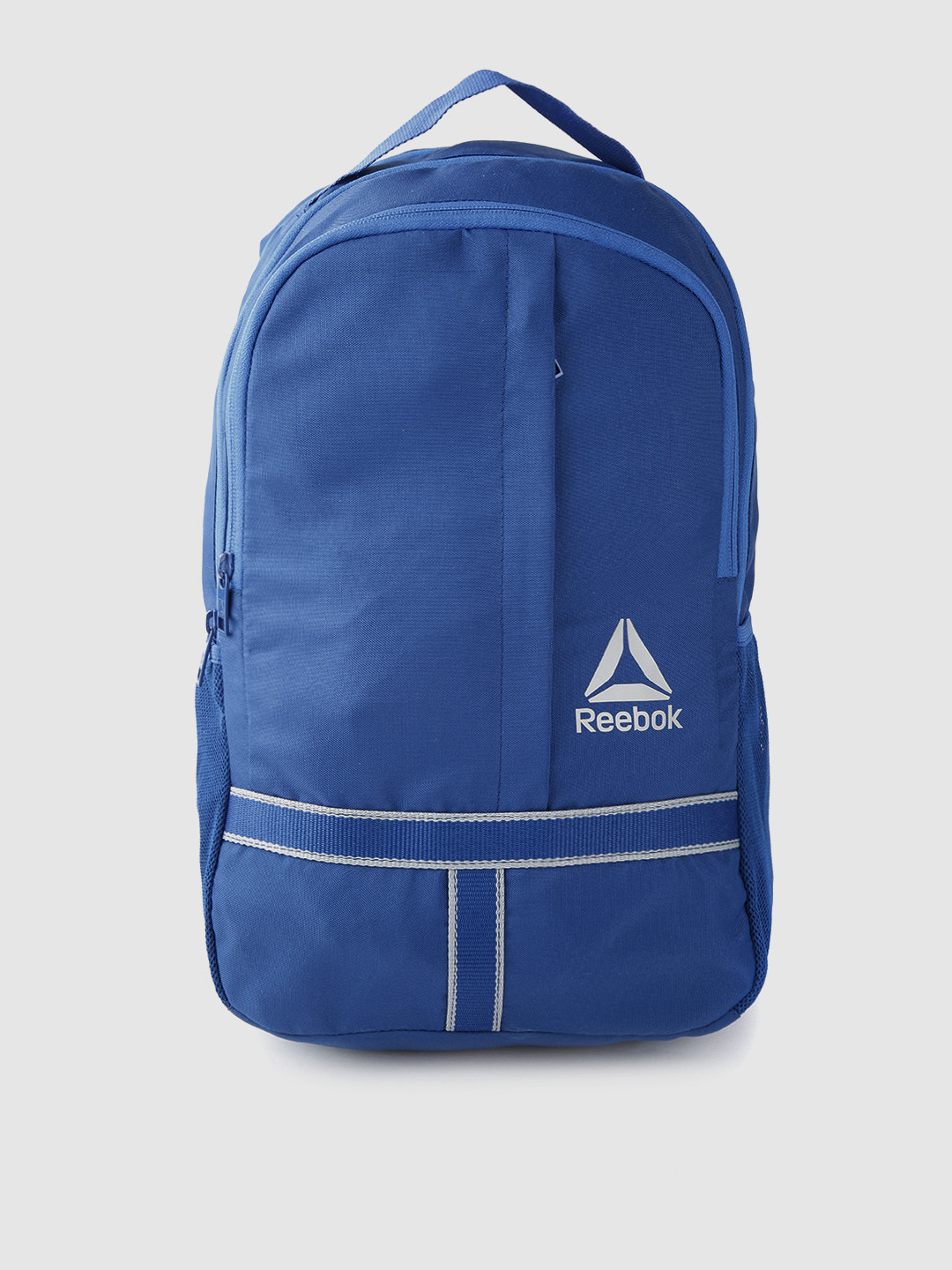 Buy Reebok Unisex Blue Solid Active Fon Laptop Backpack Backpacks for