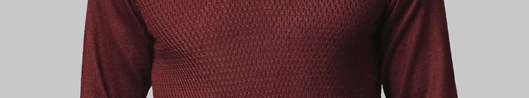 Buy Raymond Men Maroon Pullover - Sweaters for Men 10737092 | Myntra