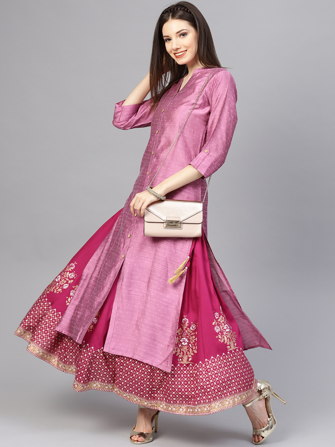 Magenta Pink - Kurta Set