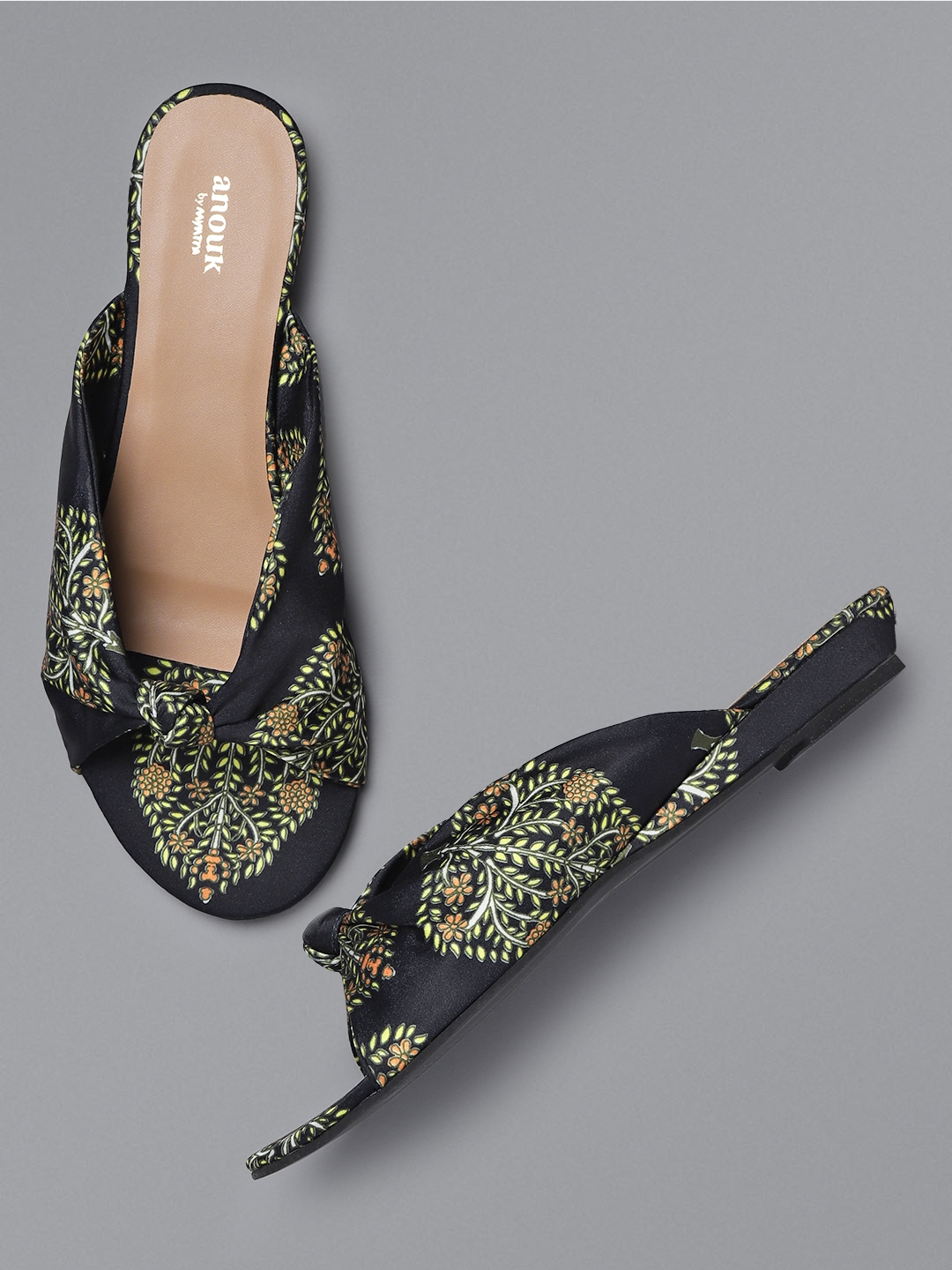 anouk open toe flats
