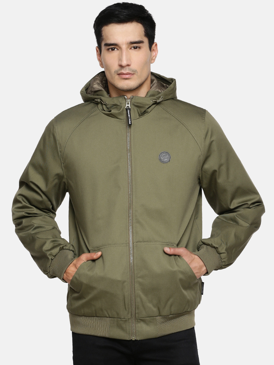 buy-dc-men-olive-green-solid-bomber-jacket-jackets-for-men-10741806
