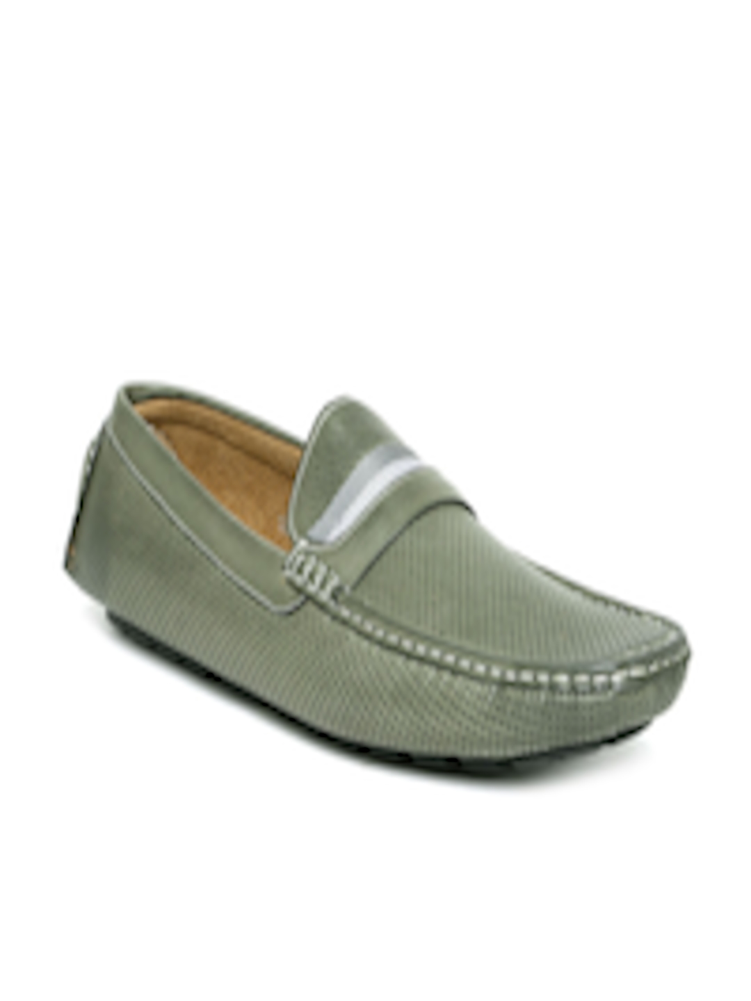 Buy Duke Men Olive Green Loafers - Casual Shoes for Men 1075333 | Myntra