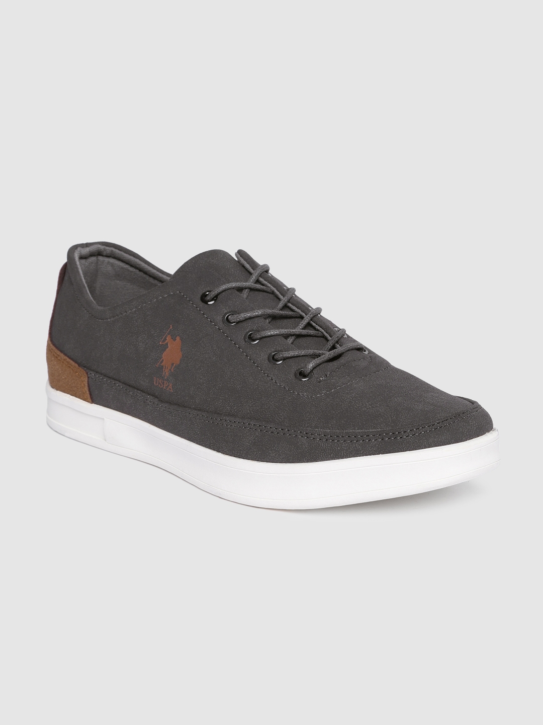 polo shoes gray