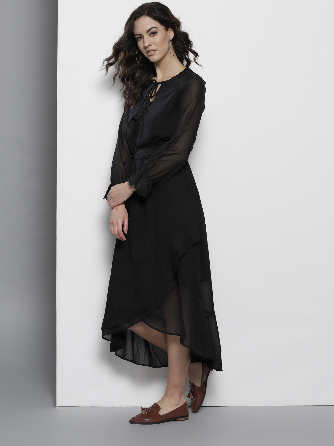 Buy DOROTHY PERKINS Women Black Solid Maxi Dress Dresses for Women