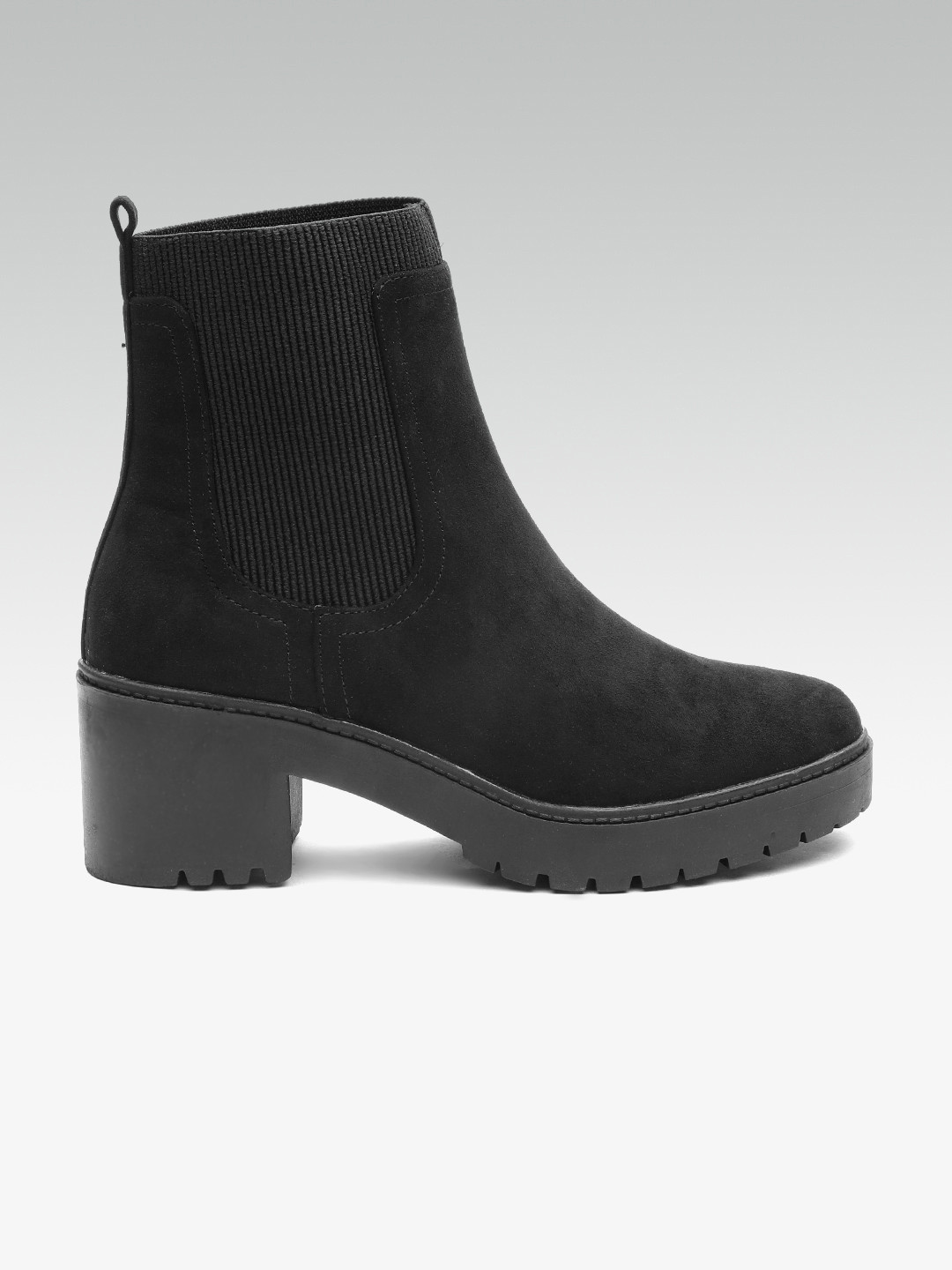 Buy DOROTHY PERKINS Women Black Solid Heeled Chelsea Boots Boots for