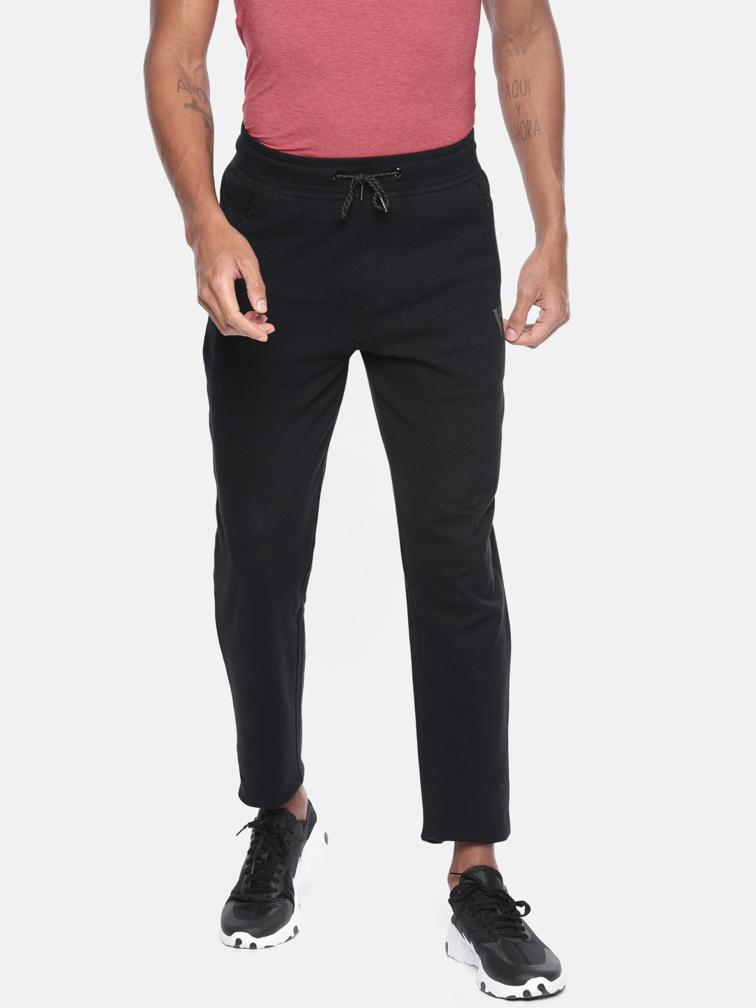 Buy Van Heusen Athleisure Men Solid Smart Tech Easy Stain Release Track