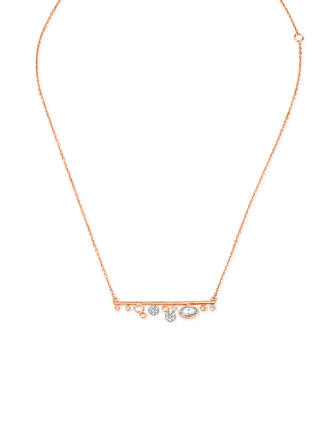 Rose gold chain tanishq Clearance