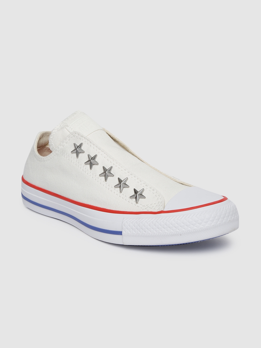 white thin sole converse