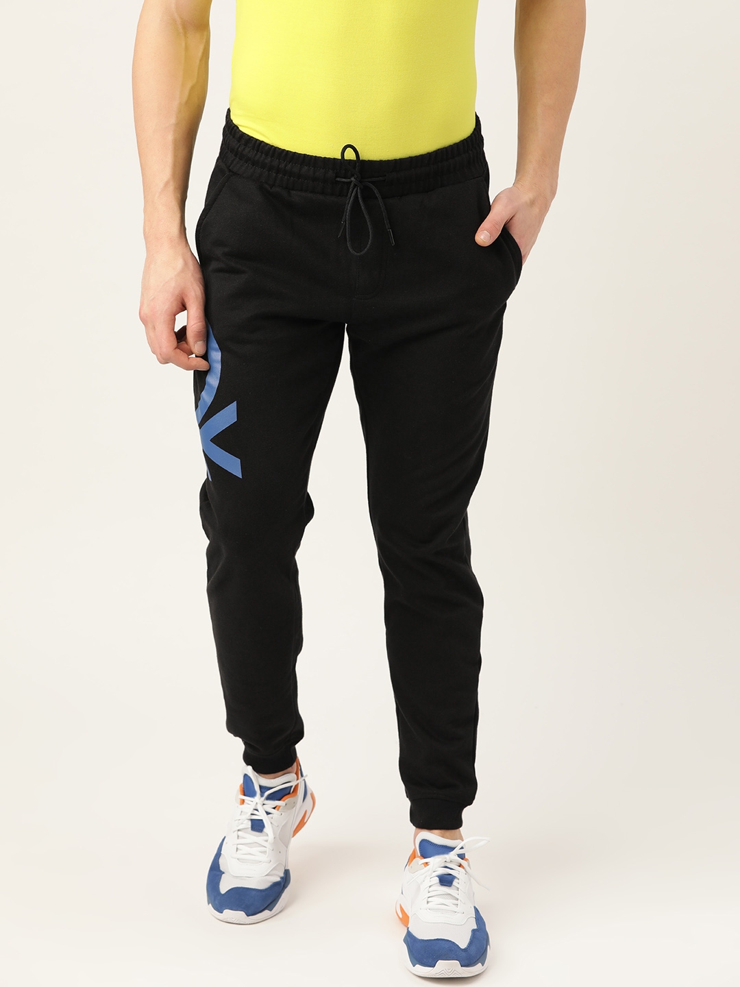 benetton track pants