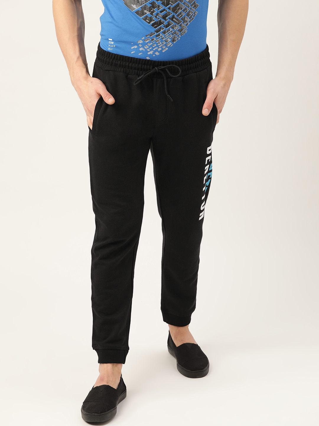benetton track pants