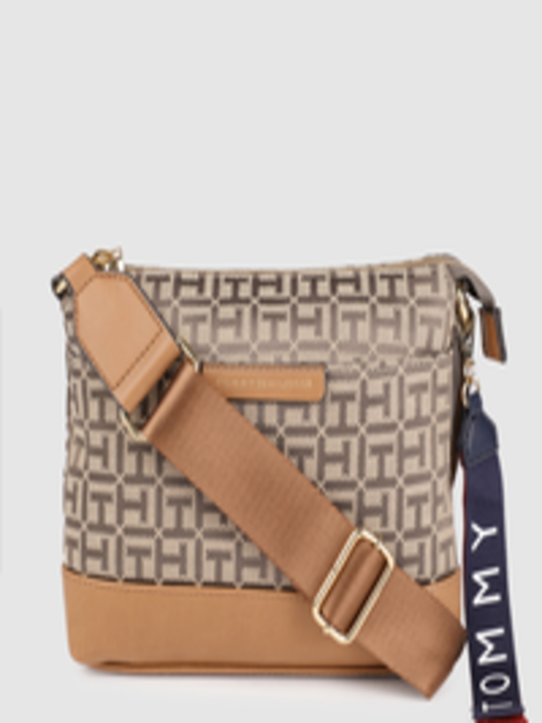 Buy Tommy Hilfiger Tan Textured Sling Bag - Handbags for Women 10811832