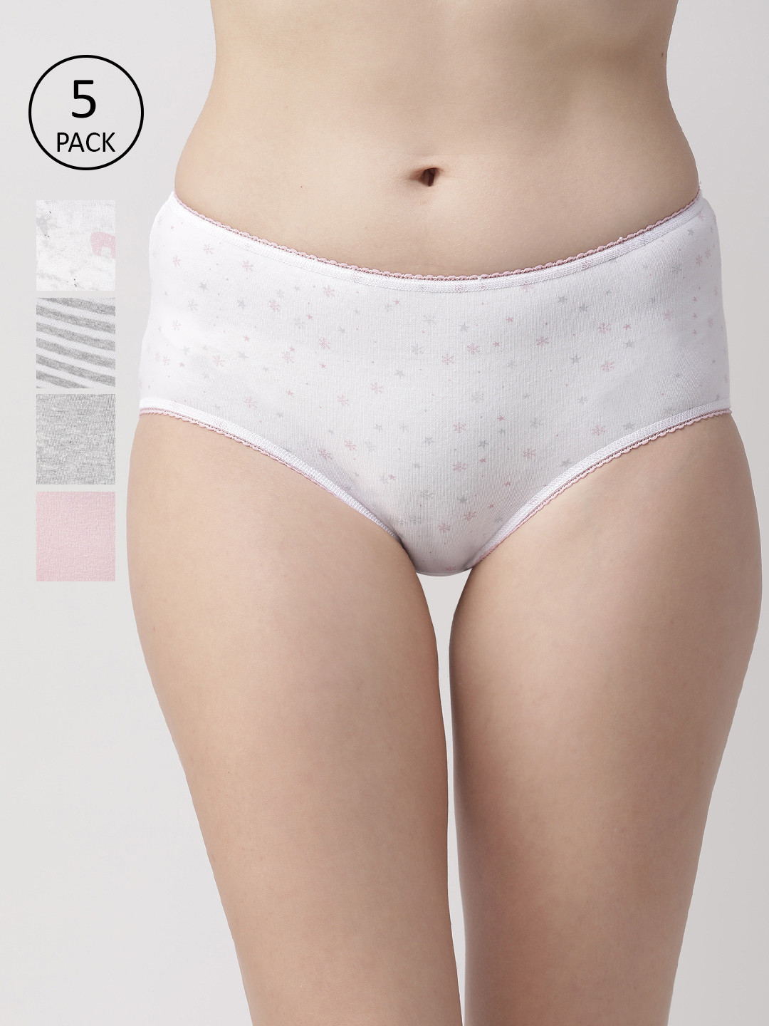 Buy Marks & Spencer Women Pack Of 5 Hipster Briefs T611908I Briefs for Women 10815240 Myntra