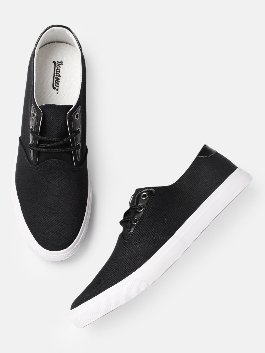 roadster shoes black sneakers
