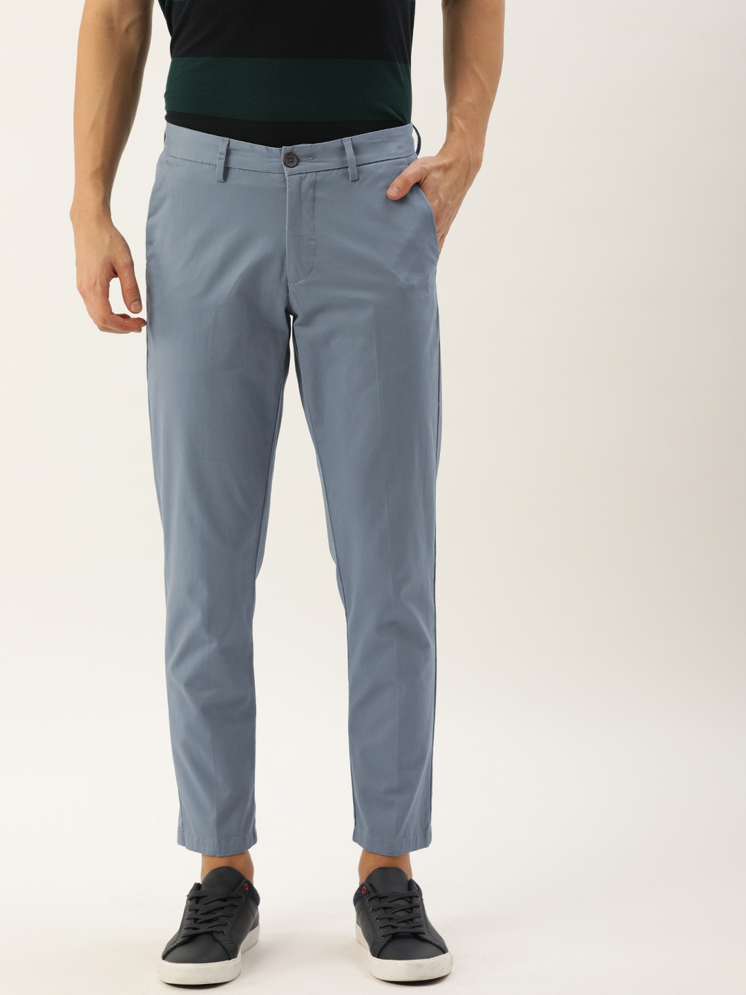 allen solly formal pants