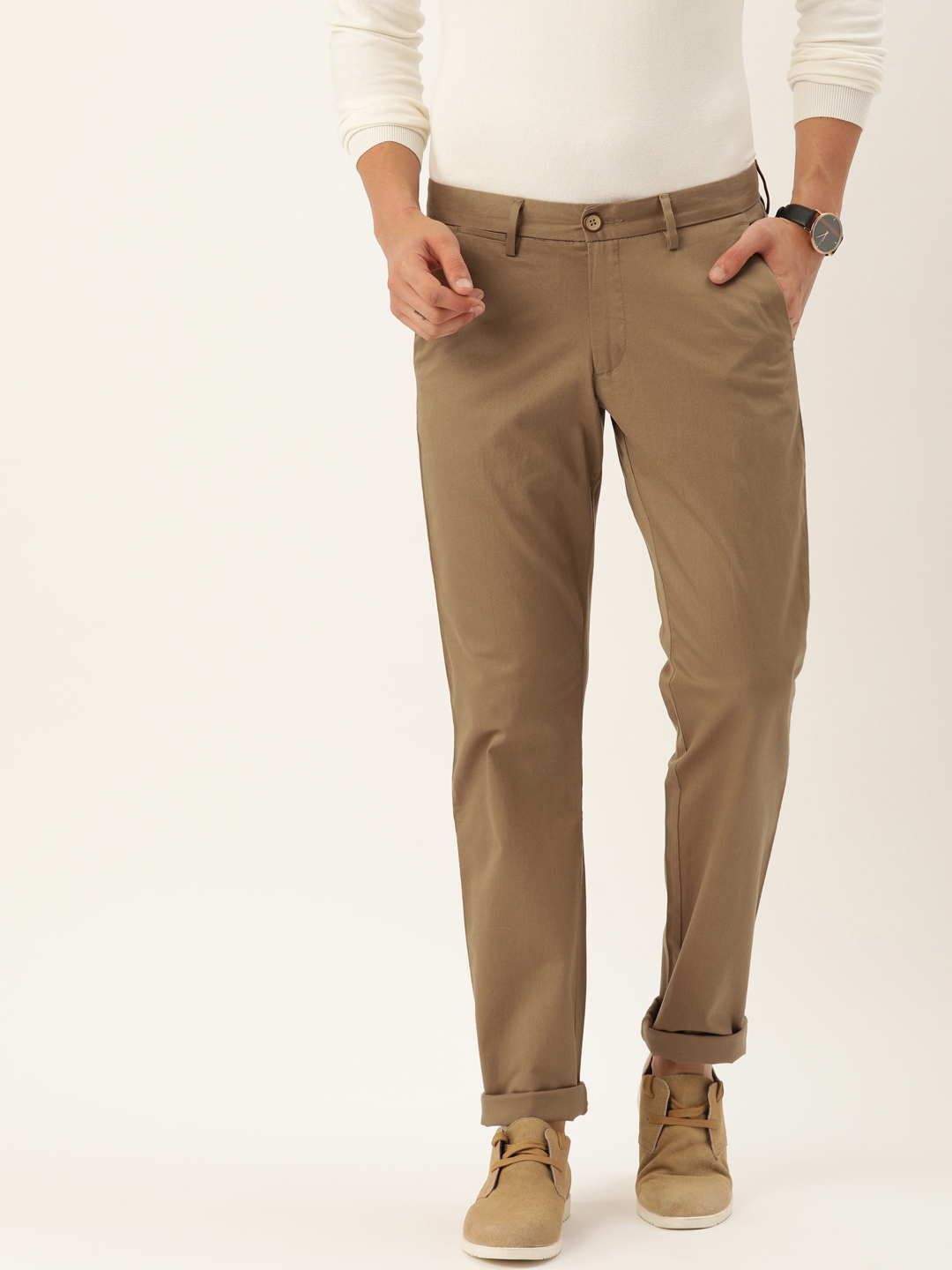 allen solly formal pants