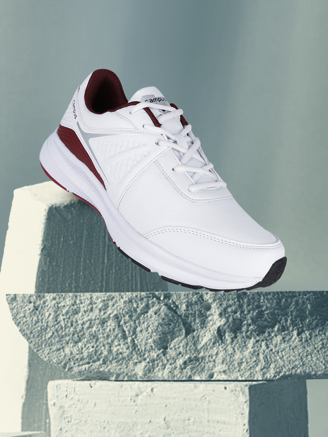 Buy Campus Men White Mesh Jasper Running Shoes Sports Shoes for Men 10829488 Myntra