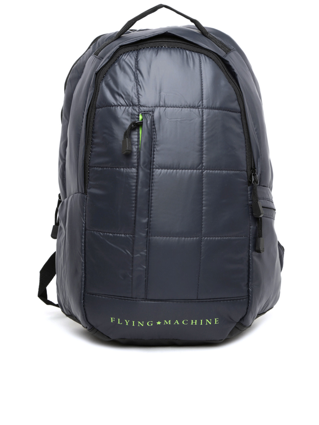 Buy Flying Machine Unisex Navy Quilted Backpack Backpacks for Unisex