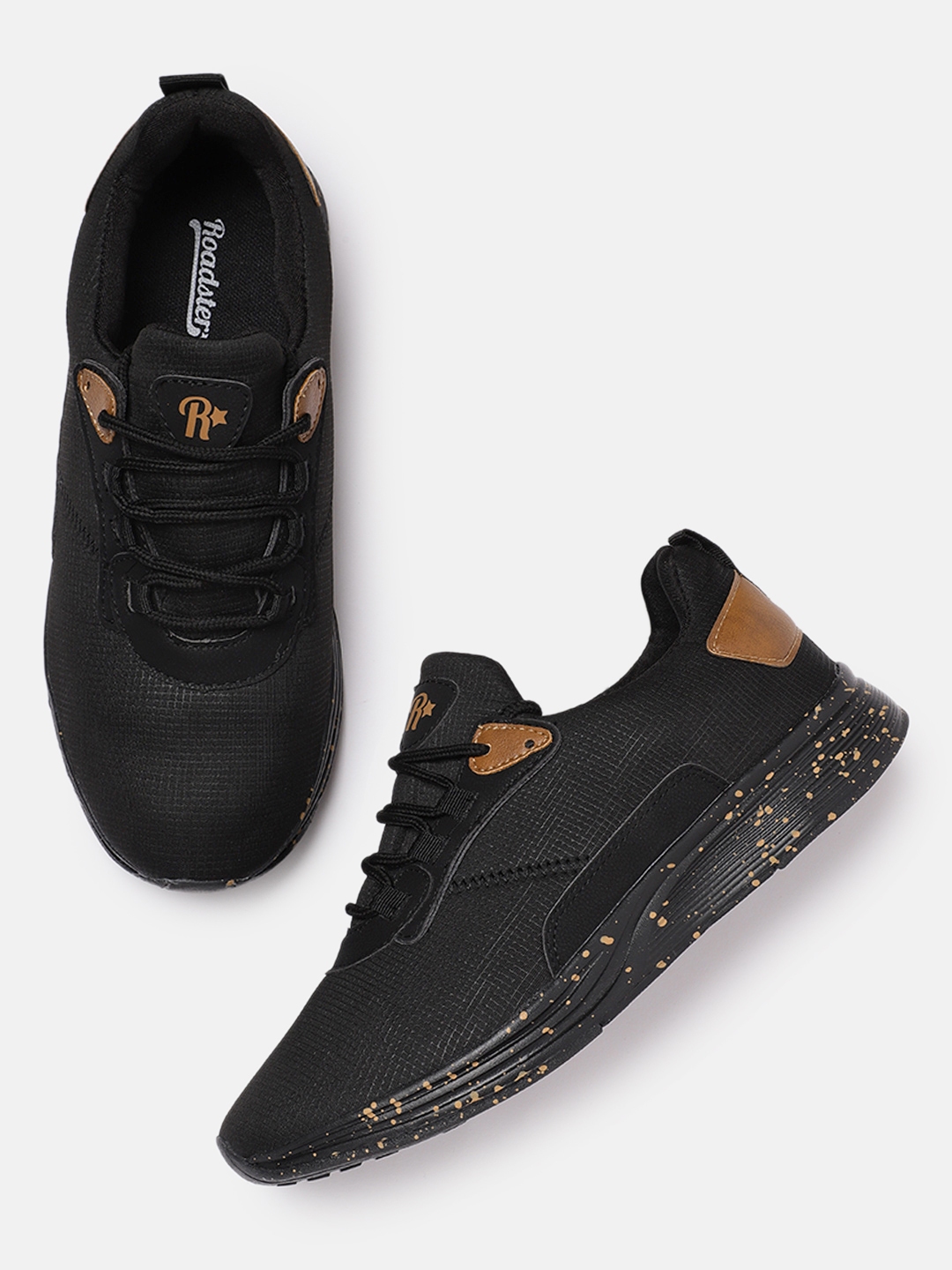 roadster shoes black sneakers