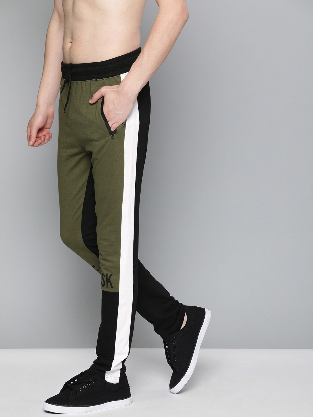 peacocks black joggers