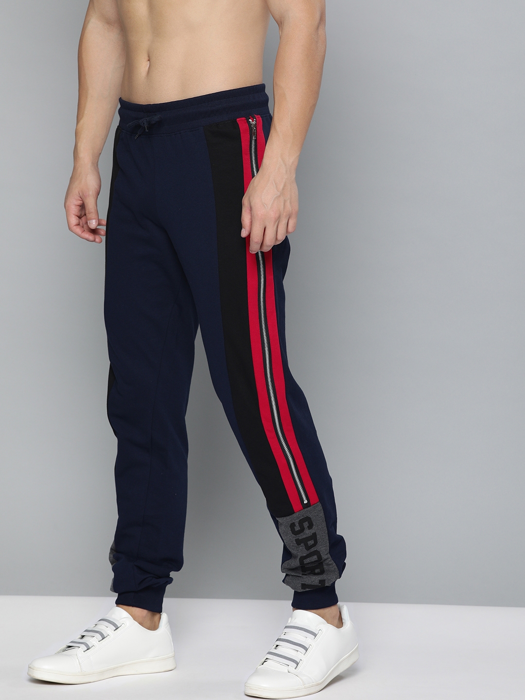 straight fit joggers mens
