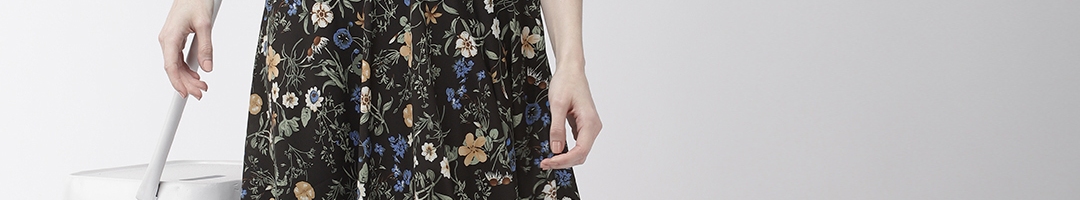 Buy 20Dresses Women Multicoloured Floral Print Maxi Dress - Dresses for ...