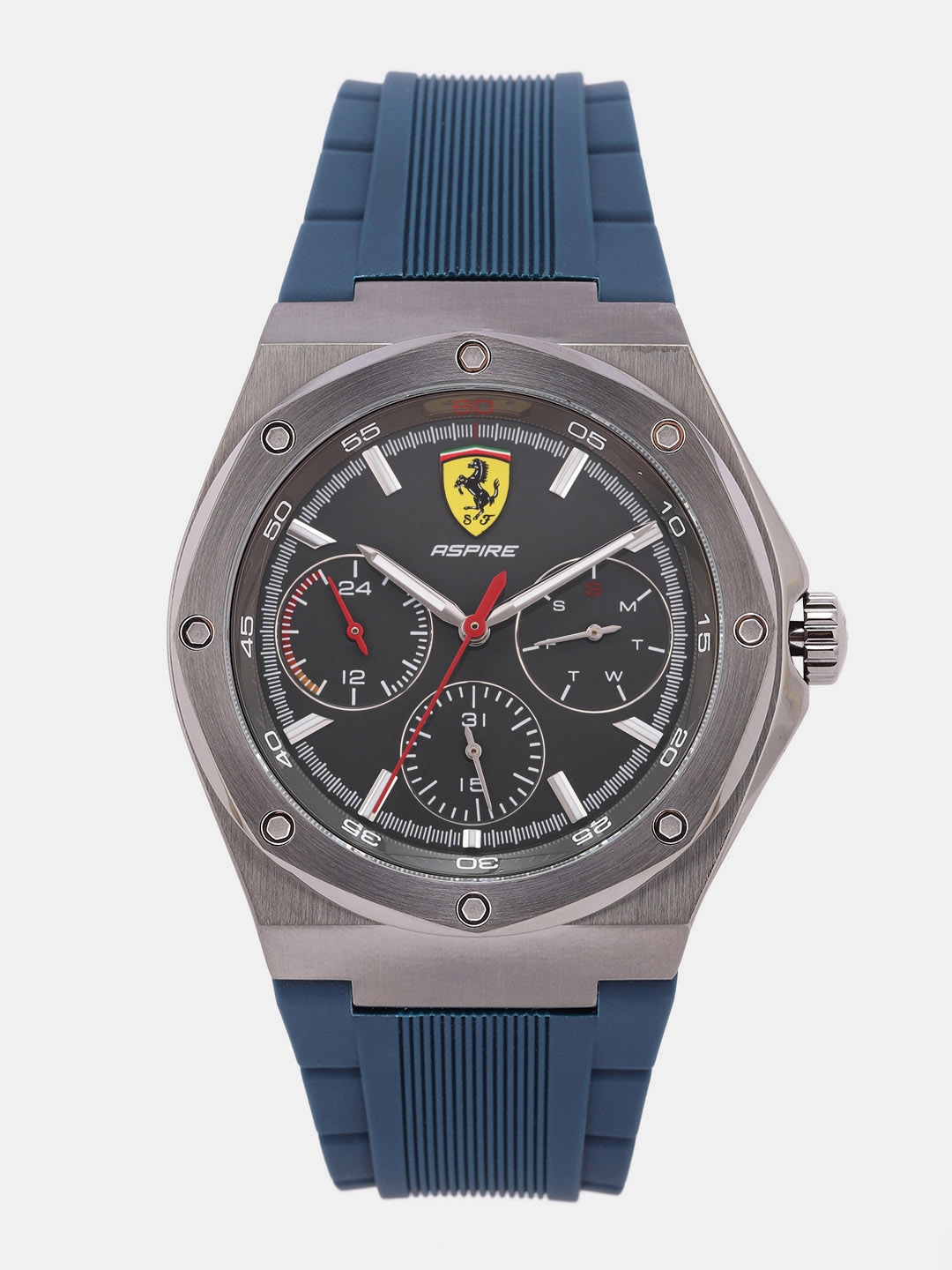 Buy Scuderia Ferrari Aspire Men Grey Analogue Watch