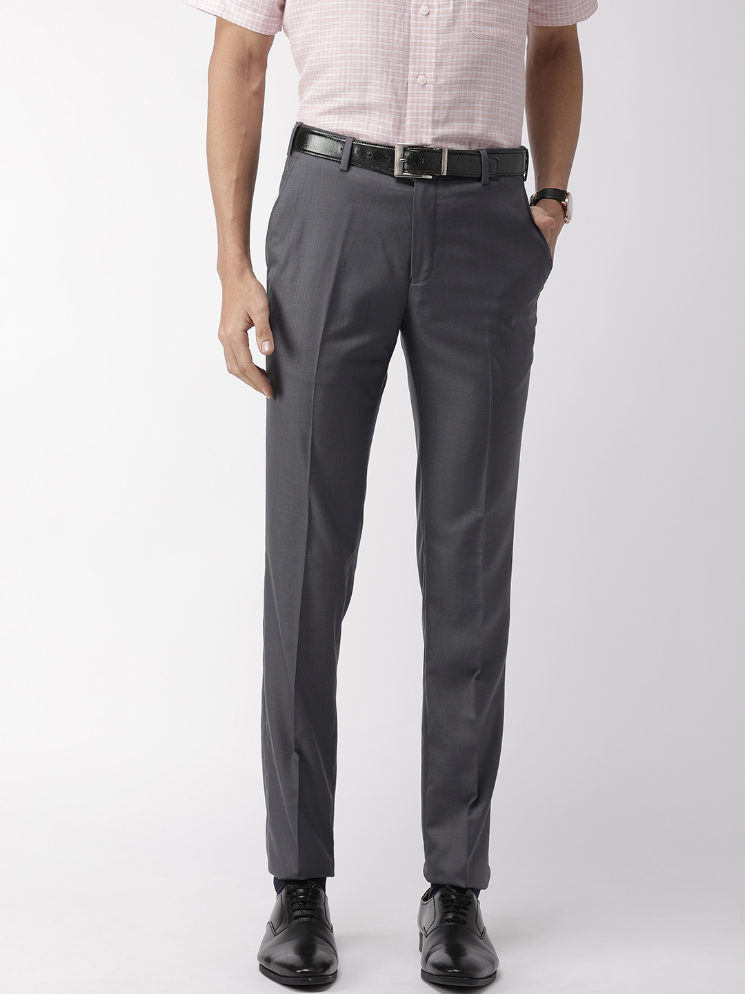 raymond pleated trousers