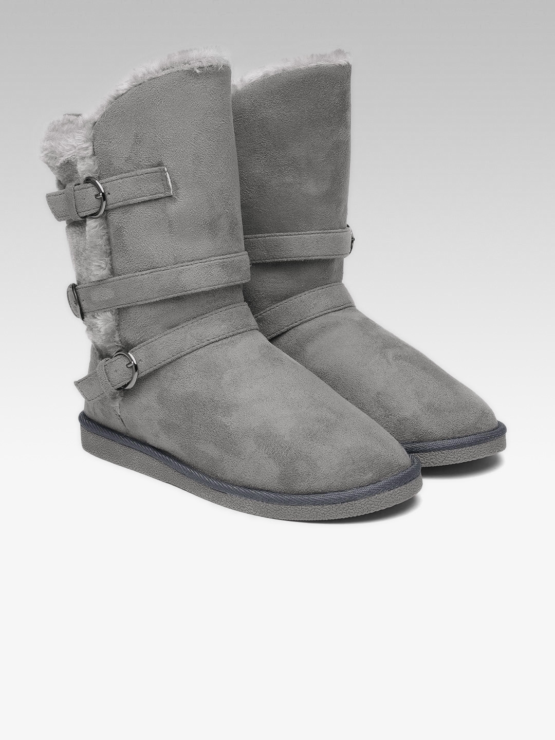 womens grey boots size 11
