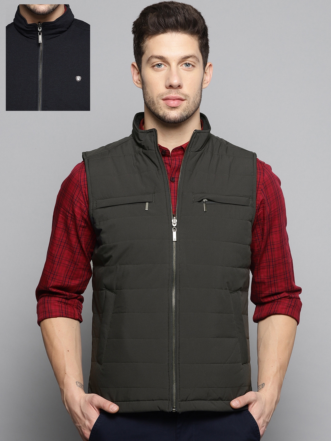 Louis philippe half jacket online