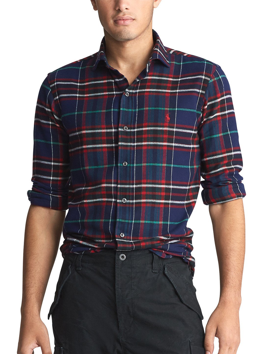 Buy Polo Ralph Lauren Custom Fit Plaid Twill Shirt Shirts for Men