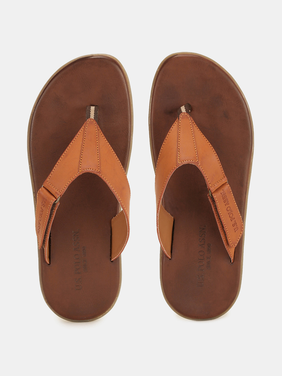 Buy U.S. Polo Assn. Men Brown Sandals Sandals for Men 10866062 Myntra