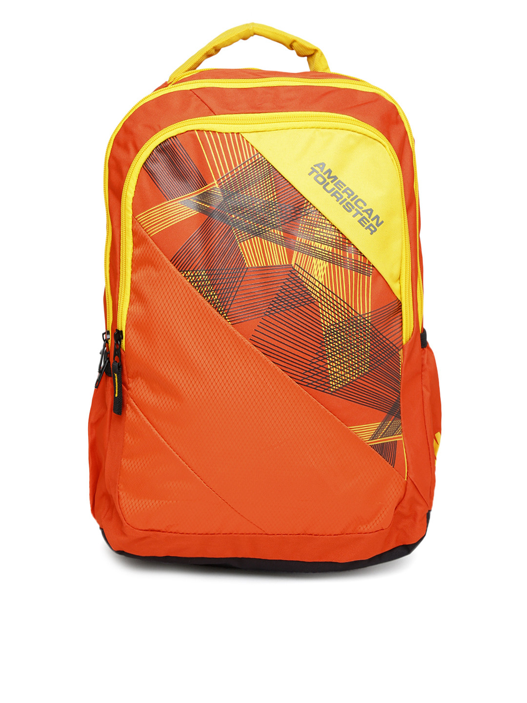 Buy AMERICAN TOURISTER Unisex Orange Printed Urbane Backpack