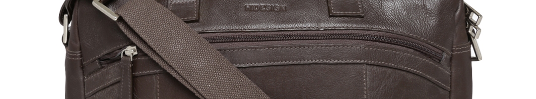 Buy Hidesign Men Brown Leather Messenger Bag - Messenger Bag for Men ...