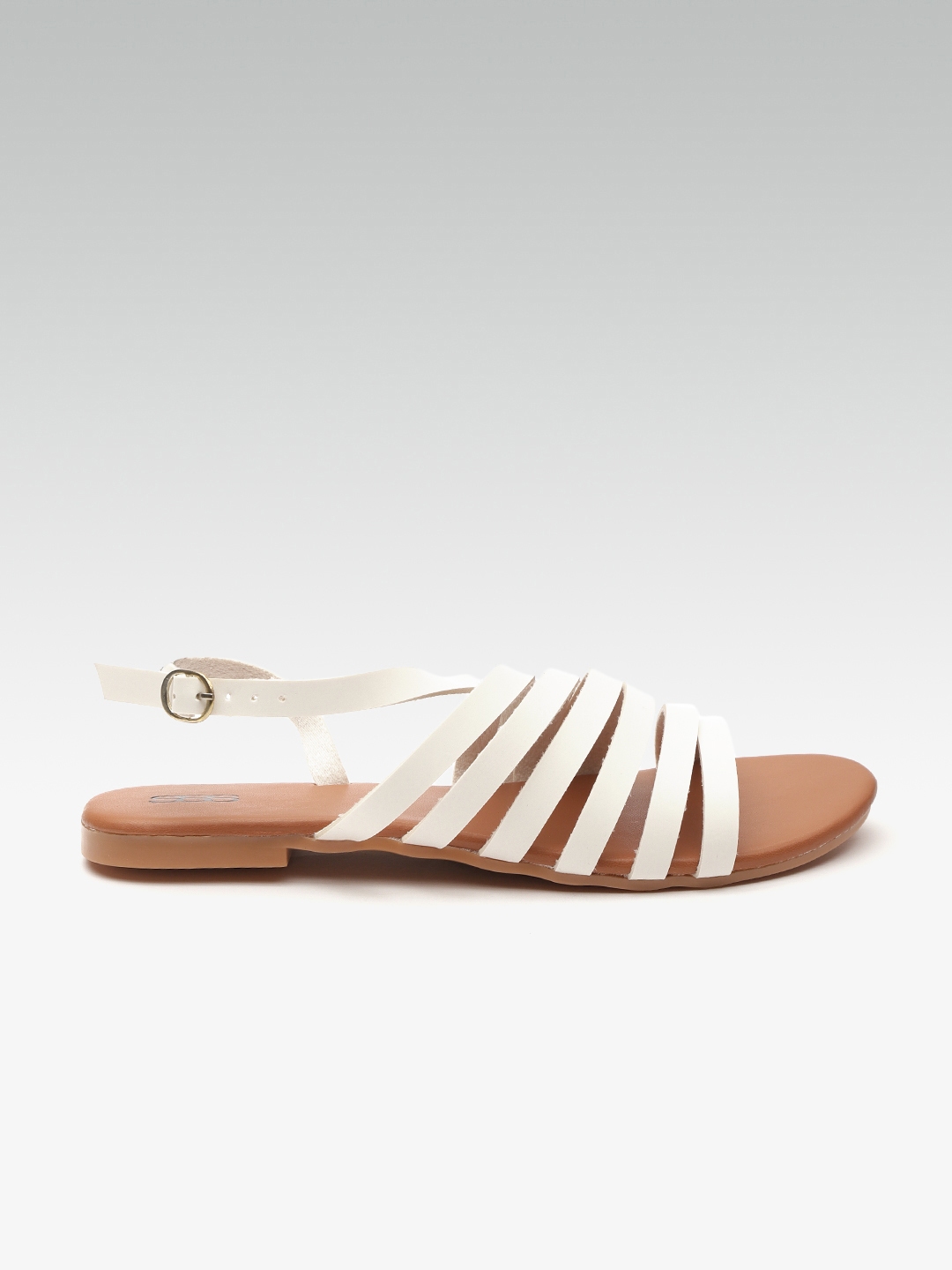 white platform flats