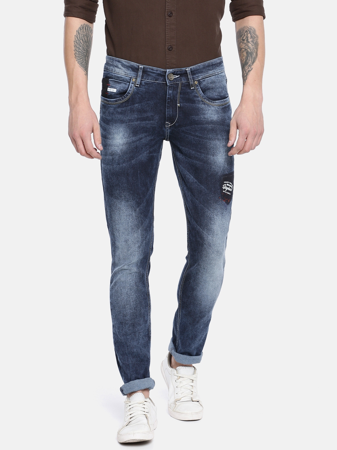 short rise men's pants