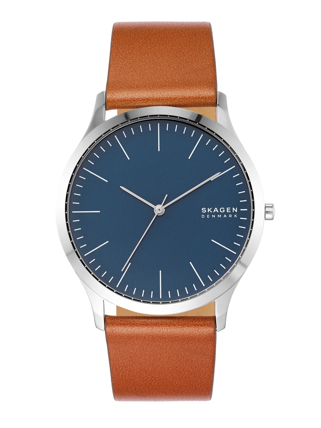 Buy SKAGEN Men Blue Analogue Leather Watch SKW6546 - Watches for Men ...