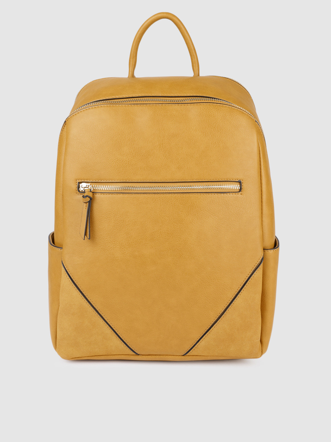 Buy Accessorize Women Yellow Judy Solid Backpack Backpacks for Women