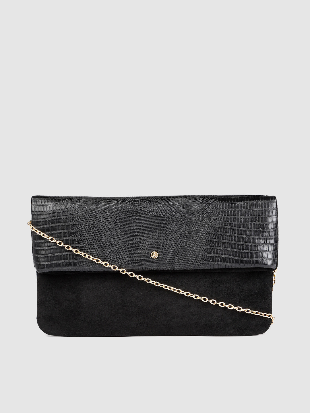 Buy Accessorize Black Textured Sling Bag Handbags for Women 10888304