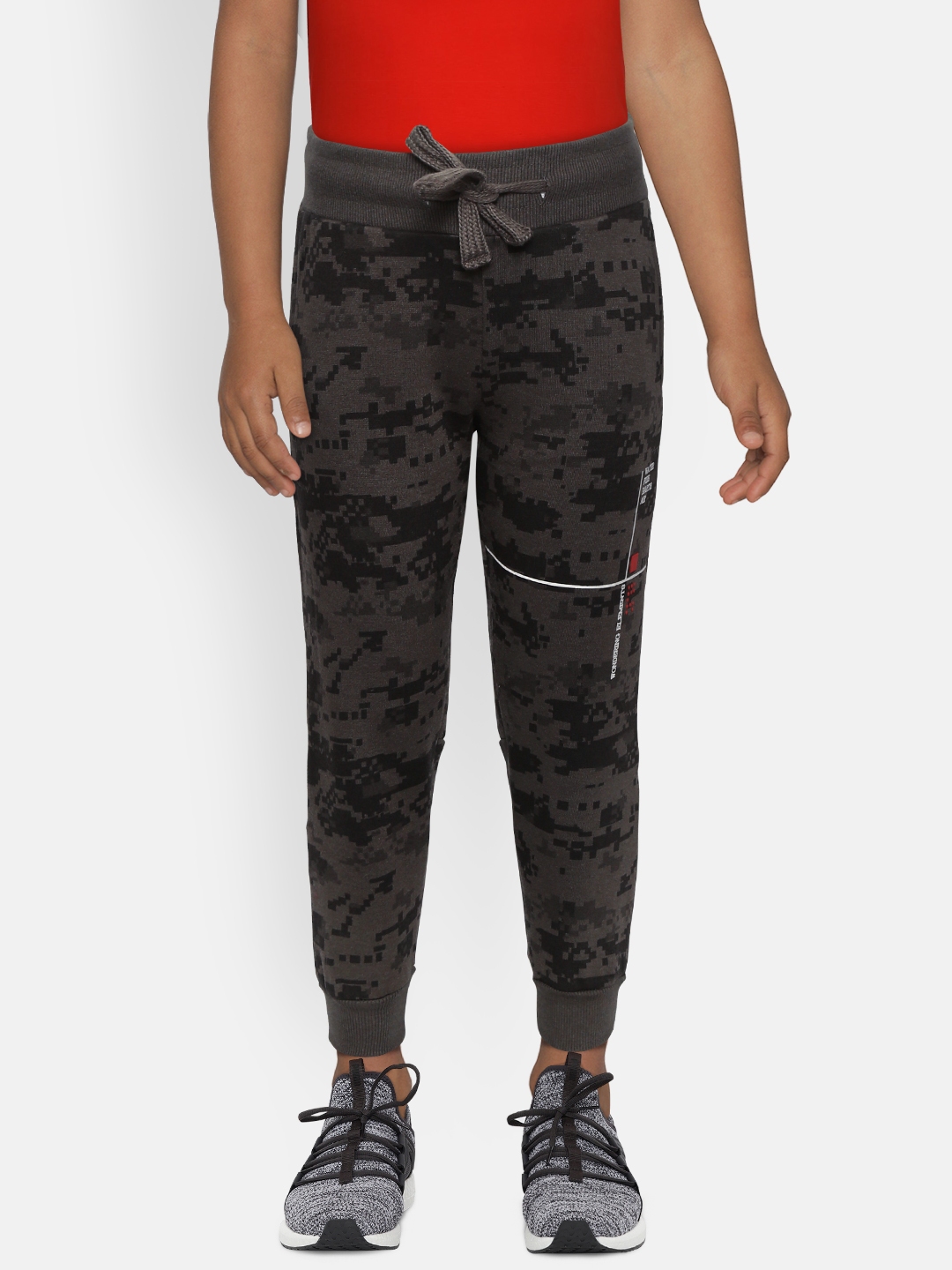 boys charcoal grey joggers