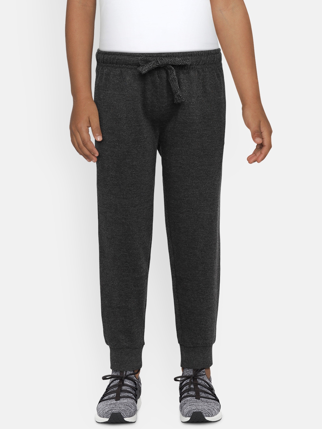 boys charcoal grey joggers